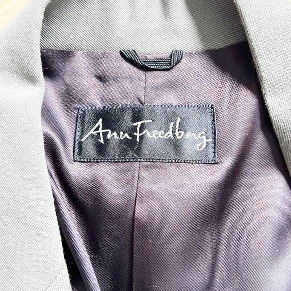 Vintage Wool Ann Freedberg Double Breast Blazer - Picture 5 of 15